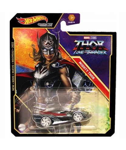 HOT WHEELS CHARACTER CARS MARVEL MIGHTY THOR LOVE AND THUNDER MATTEL