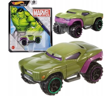 HOT WHEELS MARVEL HULK AUTO SAMOCHODZIK METALOWY KOLEKCJONERSKI MATTEL