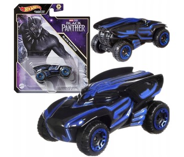 HOT WHEELS MARVEL BLACK PANTHER AUTO SAMOCHODZIK METALOWY MATTEL