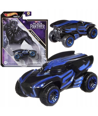 HOT WHEELS MARVEL BLACK PANTHER AUTO SAMOCHODZIK METALOWY MATTEL