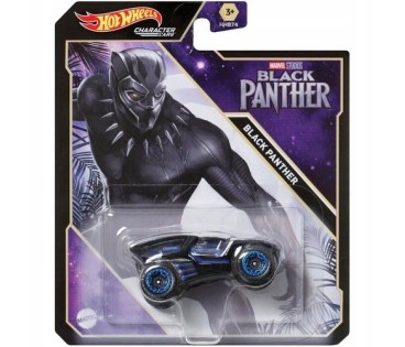 HOT WHEELS MARVEL BLACK PANTHER AUTO SAMOCHODZIK METALOWY MATTEL