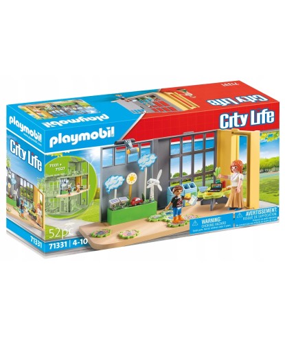 PLAYMOBIL ROZBUDOWA SZKOŁY NAUKA ŚRODOWISKA 71331