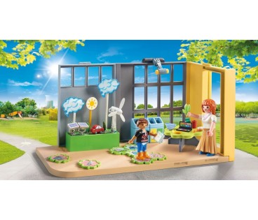 PLAYMOBIL ROZBUDOWA SZKOŁY NAUKA ŚRODOWISKA 71331