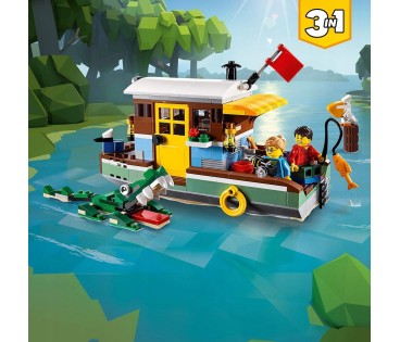 LEGO Creator 3 w 1 31093 Łódź mieszkalna
