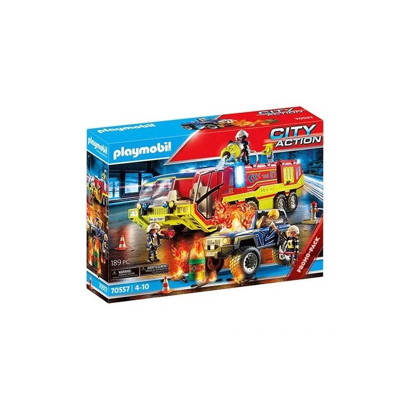 Playmobil City Action 70557 Wóz strażacki