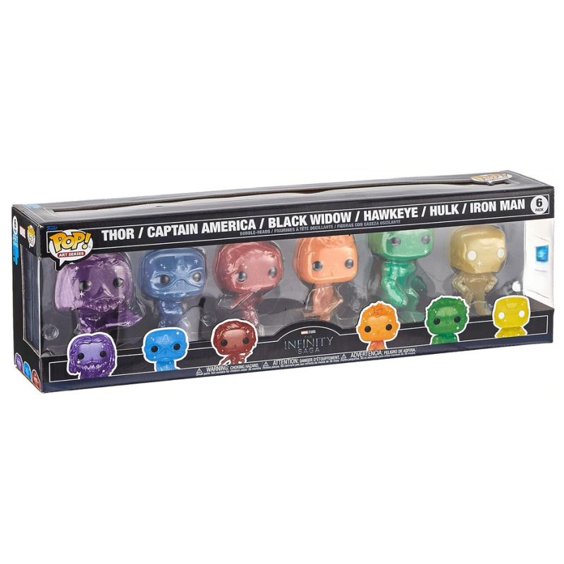 Funko POP! Artist Series: Marvel Infinity Saga- 6-pak