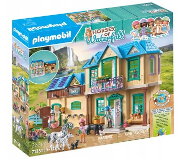 PLAYMOBIL Horses of Waterfall 71351 STADNINA KONI