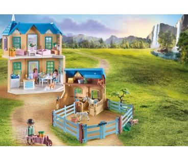 PLAYMOBIL Horses of Waterfall 71351 STADNINA KONI