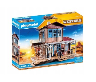 Playmobil Western 70947 Westernowy sklep z mieszkaniem