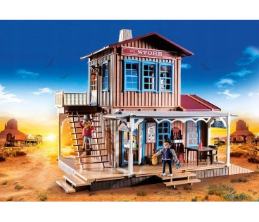 Playmobil Western 70947 Westernowy sklep z mieszkaniem