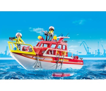 Playmobil Action Heroes 71598 Łódź ratownicza straży pożarnej