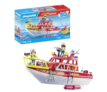 Playmobil Action Heroes 71598 Łódź ratownicza straży pożarnej