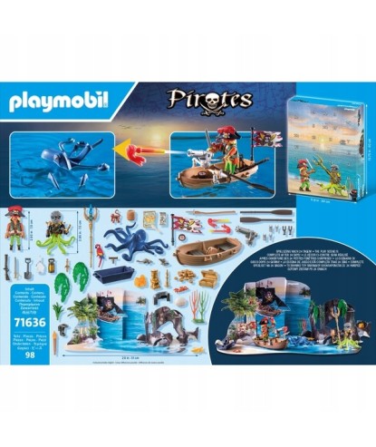 Playmobil 71636 Kalendarz adwentowy: Piraci