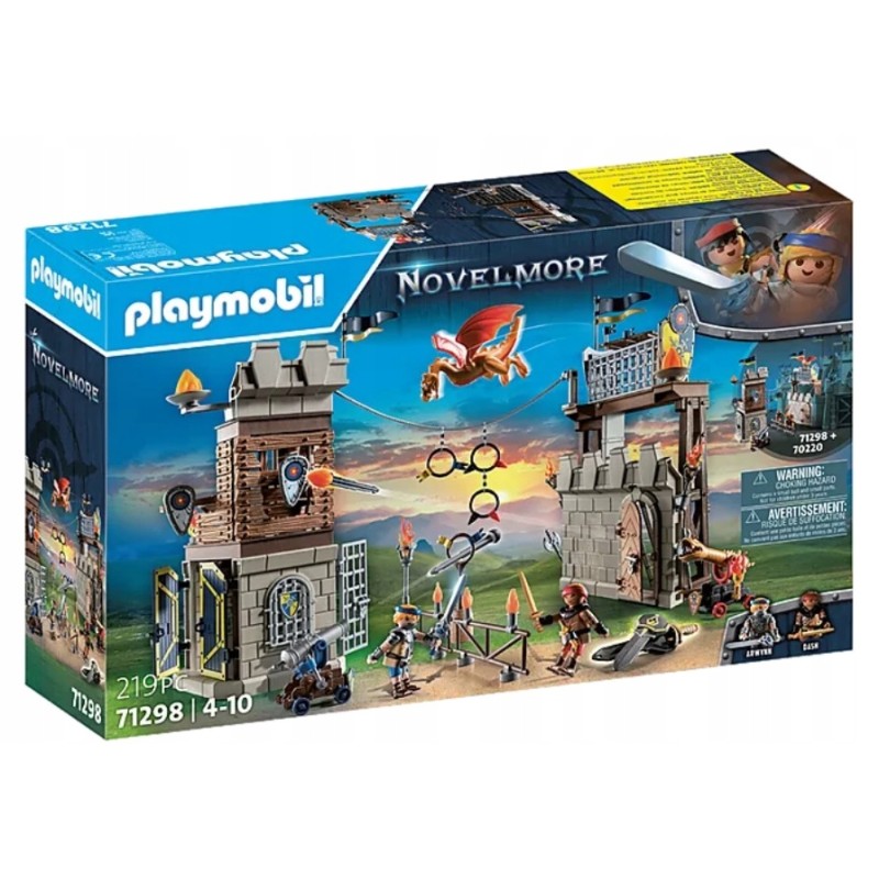 Playmobil 71298 Novelmore vs. Burnham Raiders - Plac turniejowy