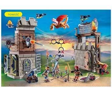 Playmobil 71298 Novelmore vs. Burnham Raiders - Plac turniejowy