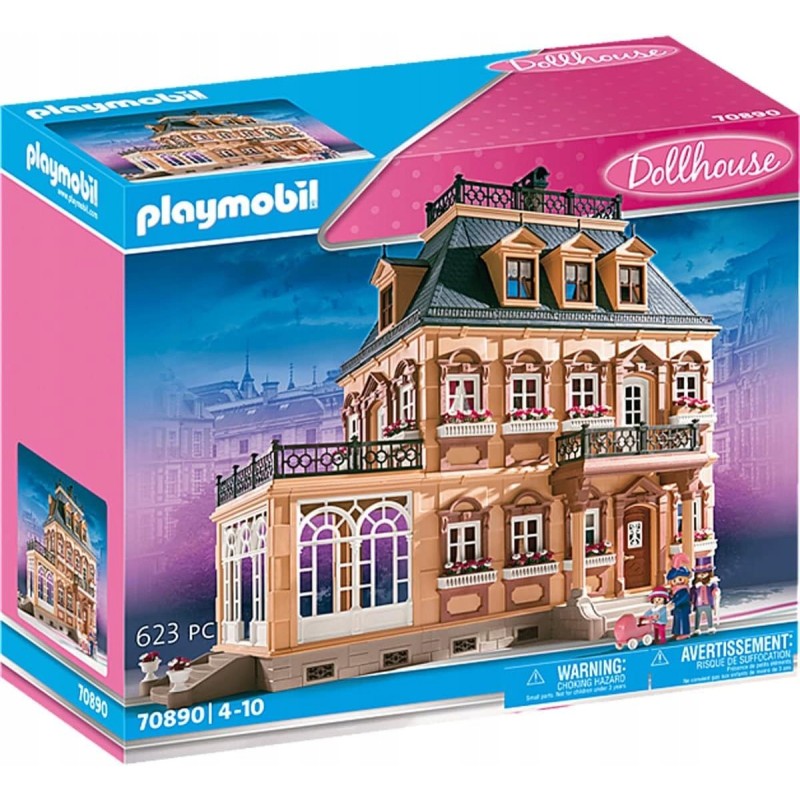 Playmobil Dollhous 70890 Nostalgiczny Duży Domek dla Lalek