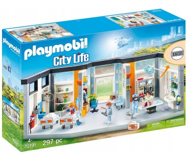 Playmobil City Life 70191 Szpital z wyposażeniem