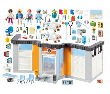 Playmobil City Life 70191 Szpital z wyposażeniem