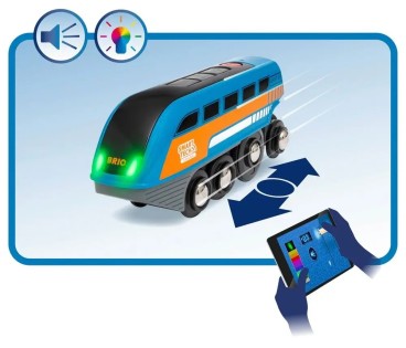 Brio 33972 Zestaw kolejki z tunelami Brio World Smart Tech