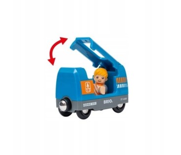 Brio 33974 Zestaw kolejka z wagonikami i torami