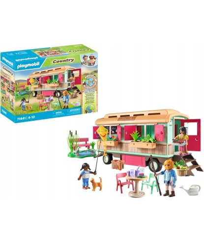 Playmobil Country 71441 Przytulna kawiarenka w wagonie