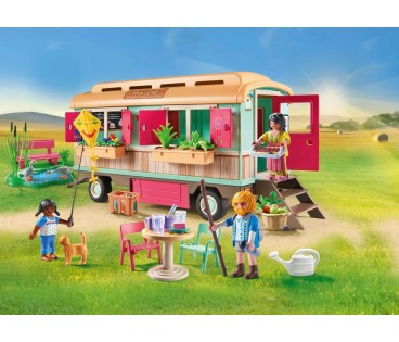 Playmobil Country 71441 Przytulna kawiarenka w wagonie