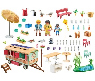 Playmobil Country 71441 Przytulna kawiarenka w wagonie