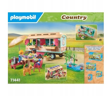 Playmobil Country 71441 Przytulna kawiarenka w wagonie