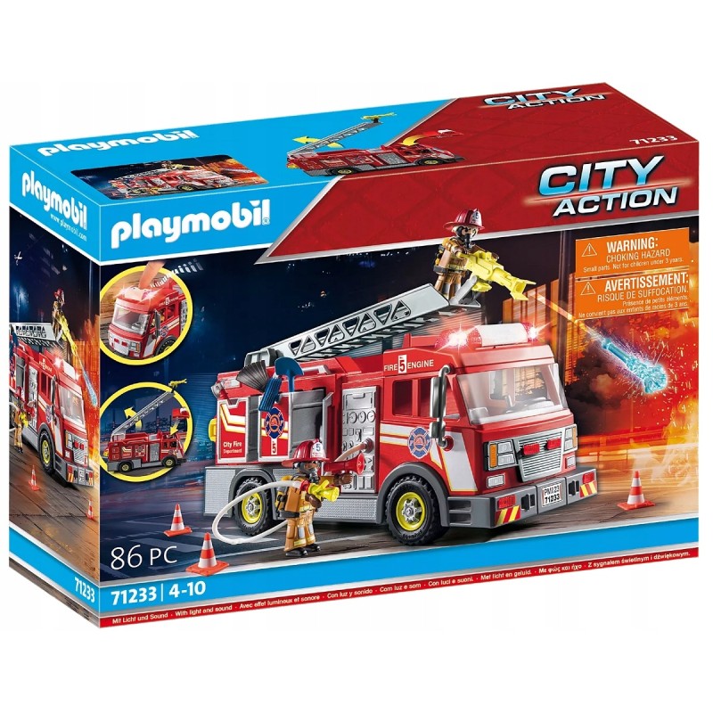 PLAYMOBIL City Action 71233 WÓZ STRAŻACKI