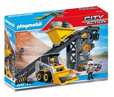 Playmobil City Action 4041 System przenośników z ładowarką