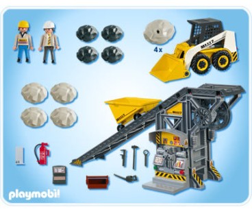 Playmobil City Action 4041 System przenośników z ładowarką