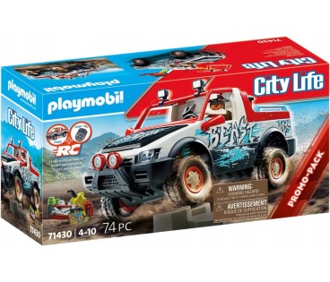 PLAYMOBIL City Action 71430  SAMOCHÓD RAJDOWY RC