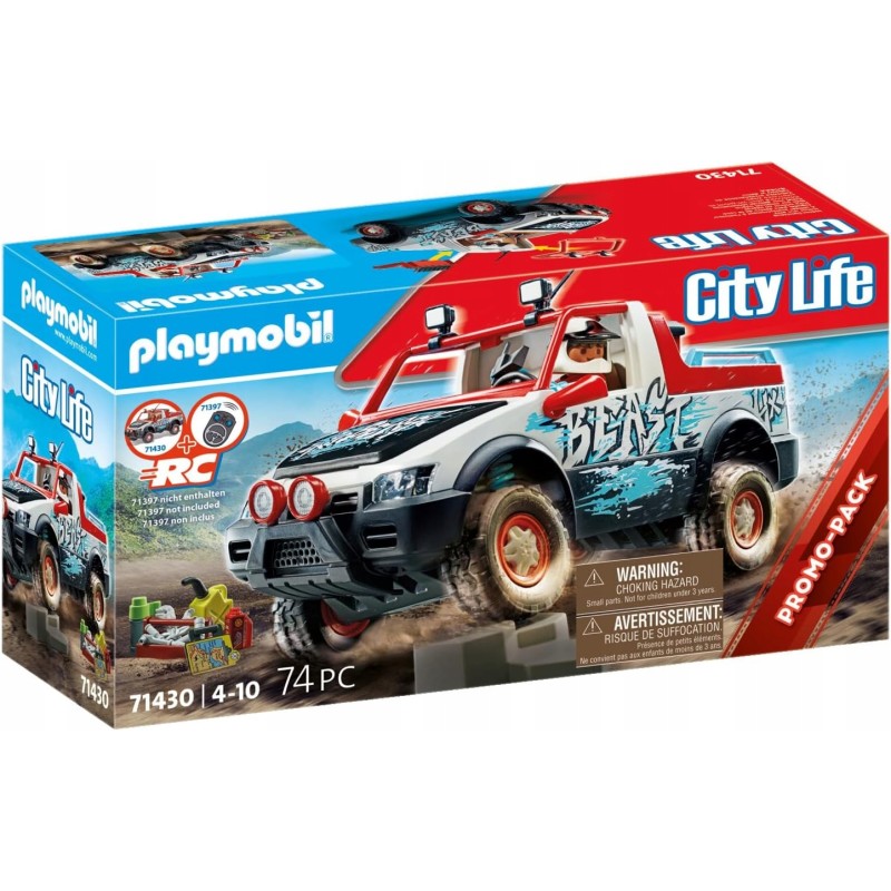 PLAYMOBIL City Action 71430  SAMOCHÓD RAJDOWY RC