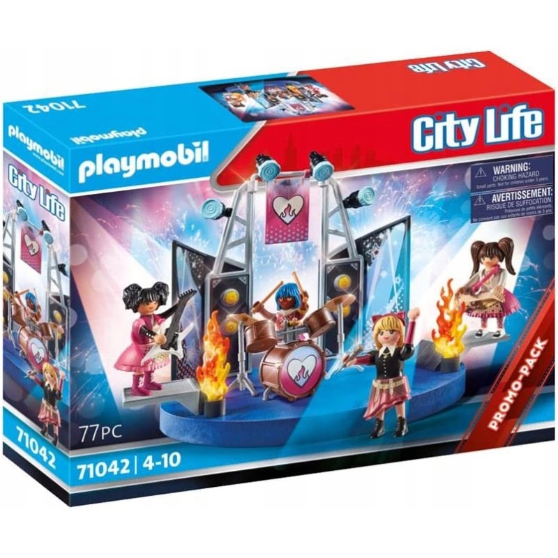 Playmobil 71042 ZESPÓŁ MUZYCZNY Playmobil 71042 ZESPÓŁ MUZYCZNY
