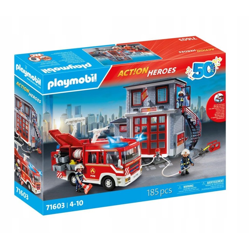 PLAYMOBIL ACTION HEROES 71603 STRAŻ POŻARNA PLAYMOBIL ACTION HEROES 71603 STRAŻ POŻARNA