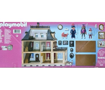 Dollhouse Playmobil 70890 Nostalgiczny Duży Domek dla Lalek