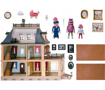 Dollhouse Playmobil 70890 Nostalgiczny Duży Domek dla Lalek