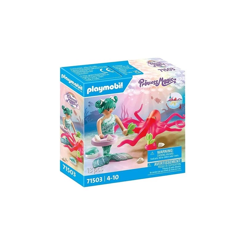 71503 Playmobil Princess Magic - Syrenka ze zmieniającą kolory ośmiornicą 71503 Playmobil Princess Magic - Syrenka ze zmieniającą kolory ośmiornicą