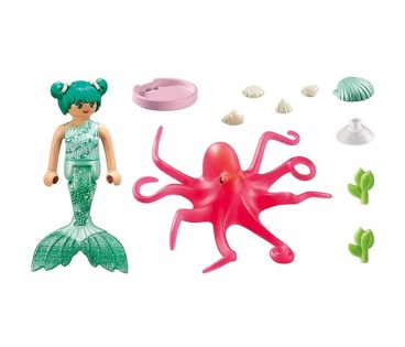71503 Playmobil Princess Magic - Syrenka ze zmieniającą kolory ośmiornicą