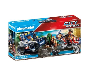 Playmobil City Action 70570 Pościg za złodziejem skarbu
