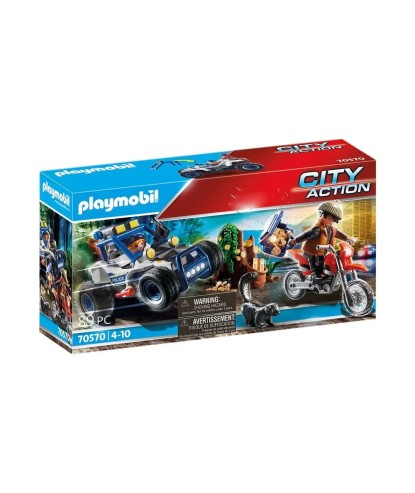 Playmobil City Action 70570 Pościg za złodziejem skarbu