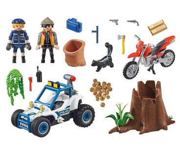 Playmobil City Action 70570 Pościg za złodziejem skarbu