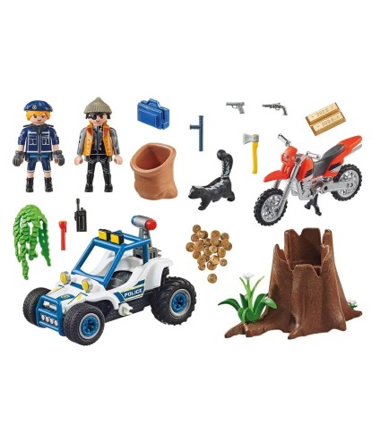 Playmobil City Action 70570 Pościg za złodziejem skarbu
