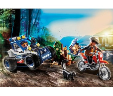 Playmobil City Action 70570 Pościg za złodziejem skarbu