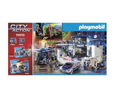 Playmobil City Action 70570 Pościg za złodziejem skarbu