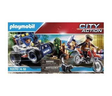 Playmobil City Action 70570 Pościg za złodziejem skarbu