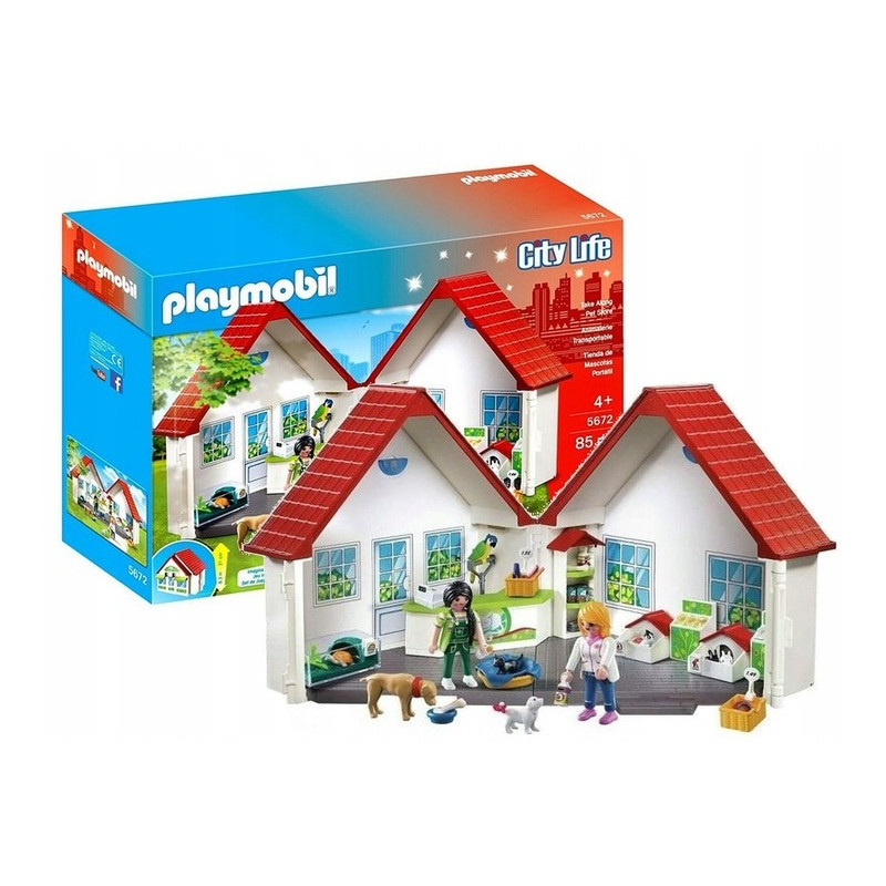 Playmobil City Life 71396 Przenośny Sklep Zoologiczny Playmobil City Life 71396 Przenośny Sklep Zoologiczny