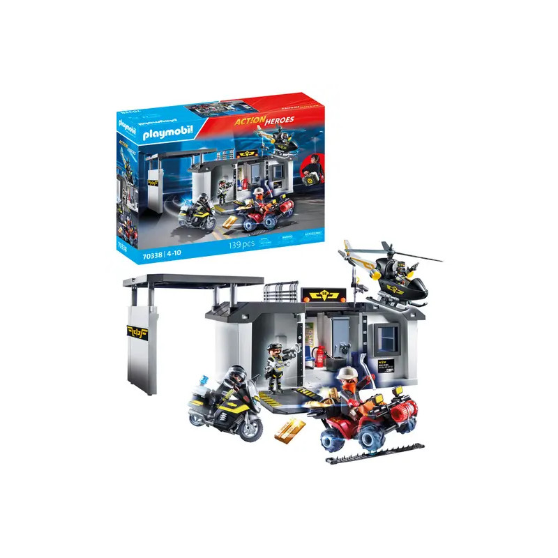 Playmobil Action Heroes 70338 Centrala jednostki specjalnej