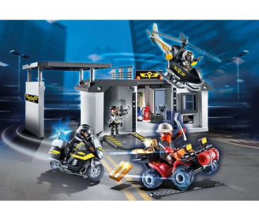 Playmobil Action Heroes 70338 Centrala jednostki specjalnej