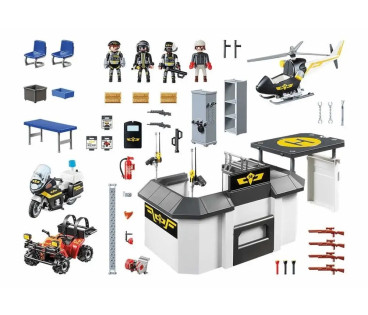 Playmobil Action Heroes 70338 Centrala jednostki specjalnej